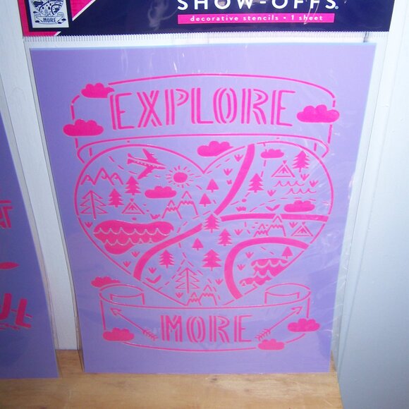 Show-Offs NWT Stencils Bundle (Set of 6) - Picture 4 of 7